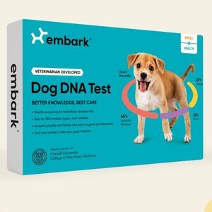 Embark Dog DNA Test Kit – Breed & Health, New in Box